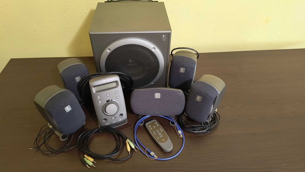 Logitech Z680 5.1 THX Home Cinema Gaming Surround Sound