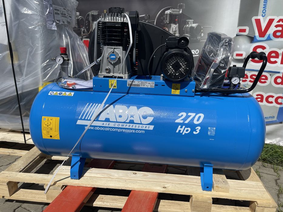 Compresor Profesional cu pistoane Debit 444l:min/230v/11BAR/270l/A49B