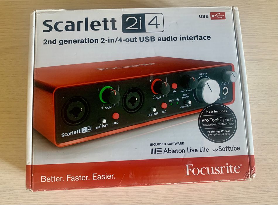 Focusrite Scarlett 2i4 2gen
