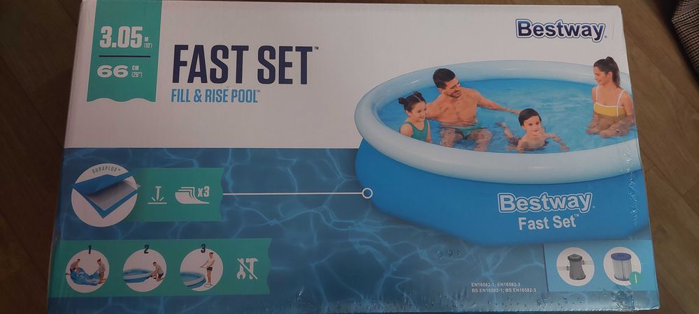 Басейн Bestway + филтрираща помпа Промоция