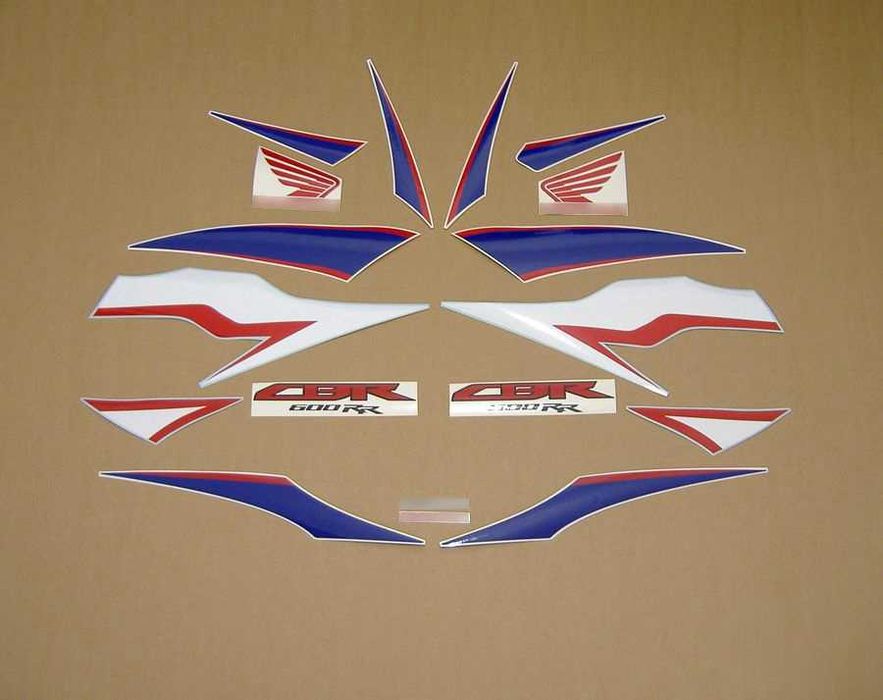 Стикери Honda CBR 600RR 2010г.-2012г. лепенки хонда цбр 600 rr рр