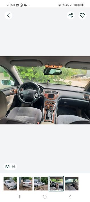 PEUGEOT 607 2001 — imagine 4