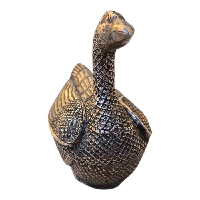 Cutie artizanala din argint