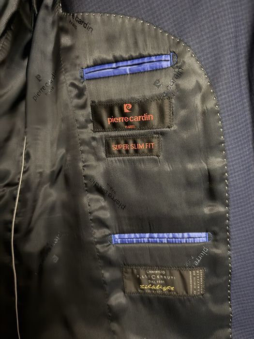 Костюм синий Pierre Cardin