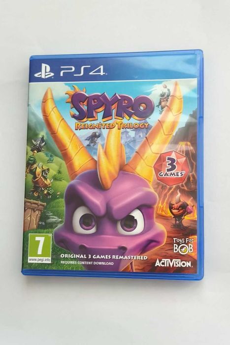 spyro reignited trilogy 3 IN 1 Игра за PlayStation 4 Ps4 ПС4
