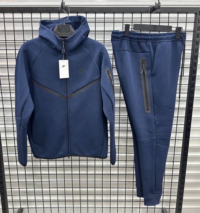 Nike Tech Fleece - Мъжки Екипи Анцузи Комплект Горнище Долнище