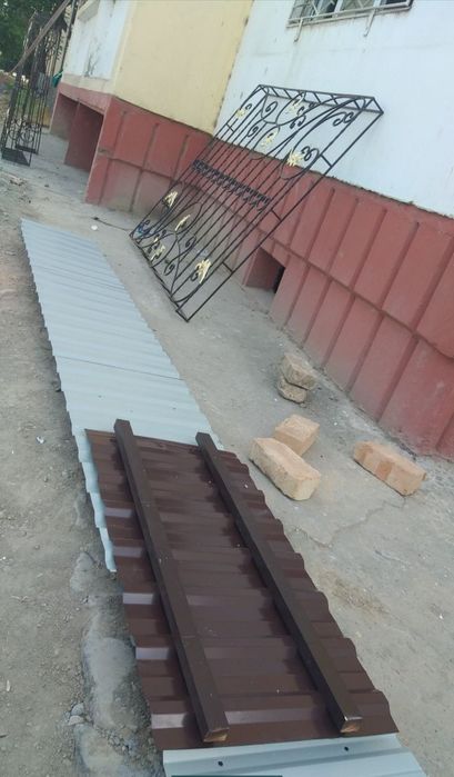 Решётки ва Козырок ясаймиз. Балконов гишт хам терамиз