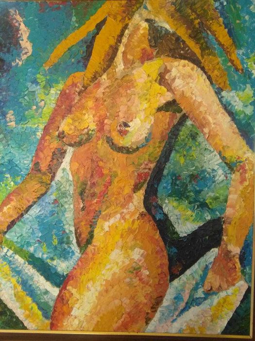 картина маслом "Тропикана"