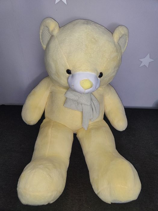Плюшевый мишка лимонный