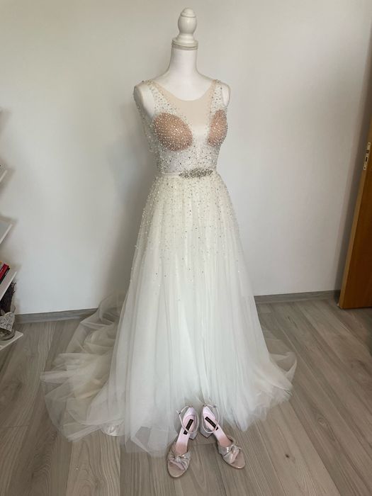 Rochie mireasa La Novia mărime XS-S 34-36
