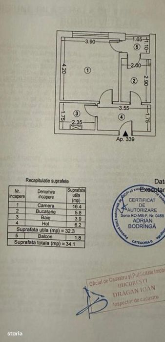 Drumul Taberei Garsoniera decomandata 35 mp Exigent Plaza Faza 4!!