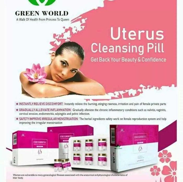 Uterus Cleansing Pill 6 Ovule Intravaginal FitoBilute Tratare Curatare