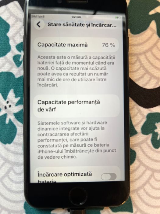 Iphone SE 2020 utilizat