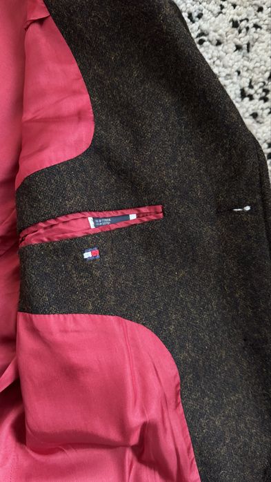 Нов мъжки вълнен брейзър Tommy Hilfiger размер М