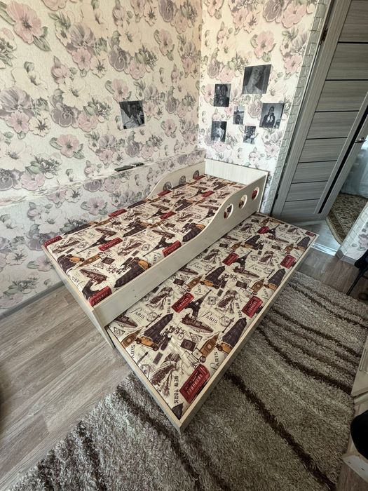 Кровать детская двойная