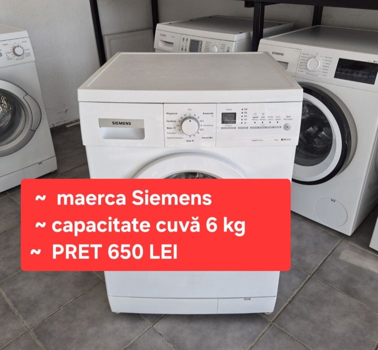 Masini de spalat rufe automate import Germania.