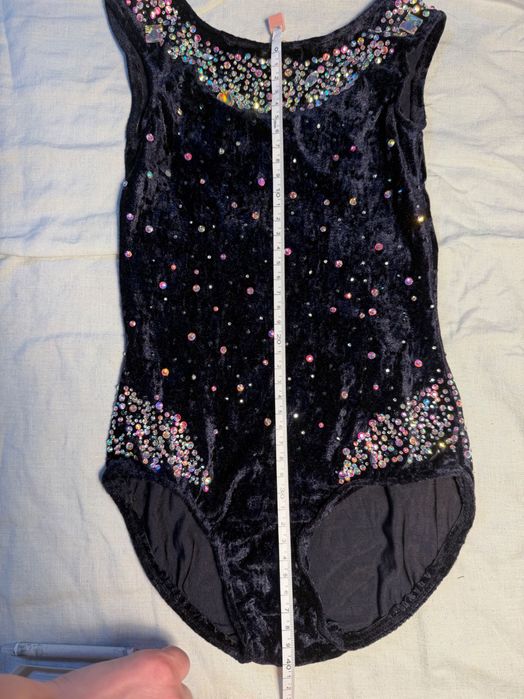 Трико за художествена гимнастика 110-116 см