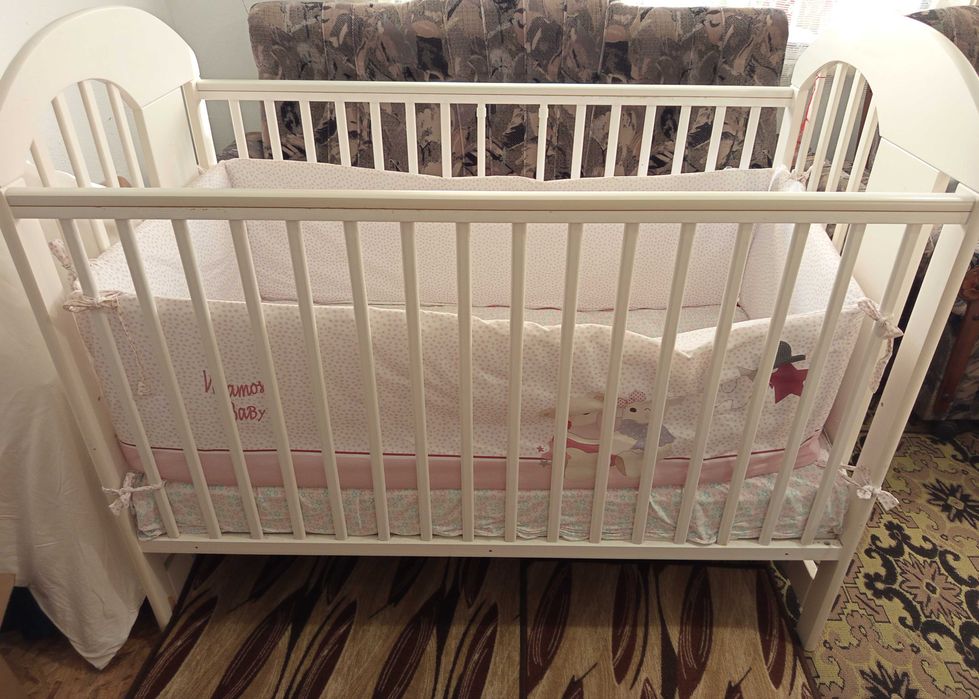 Детска кошара с матрак и обиколници