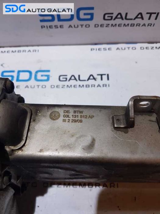 Racitor Gaze EGR Volkswagen Golf 5 Plus 1.6 TDI 105CP CAY 2004 - 2014 Cod 03L131512AP [D0372]