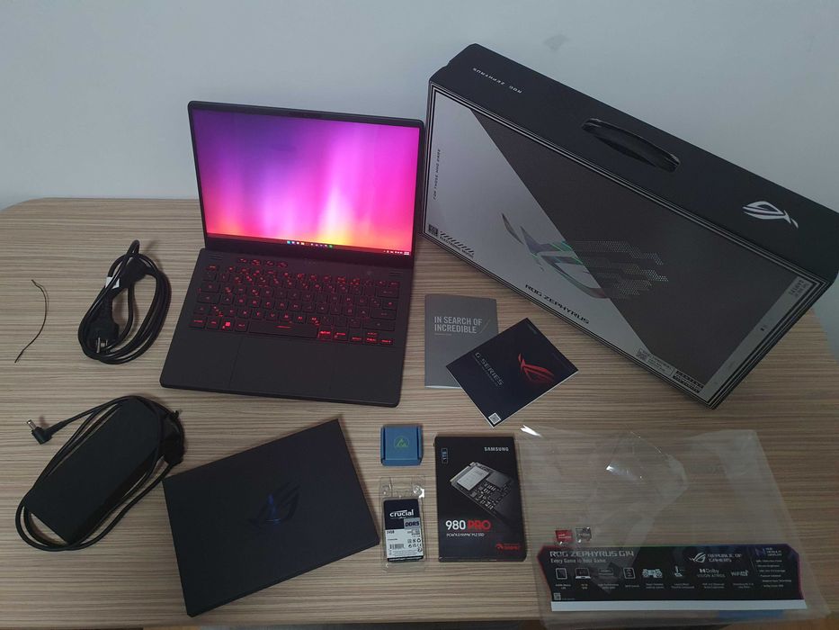 ASUS ROG Zephyrus G14 2022 AMD Ryzen 9 геймърски лаптоп