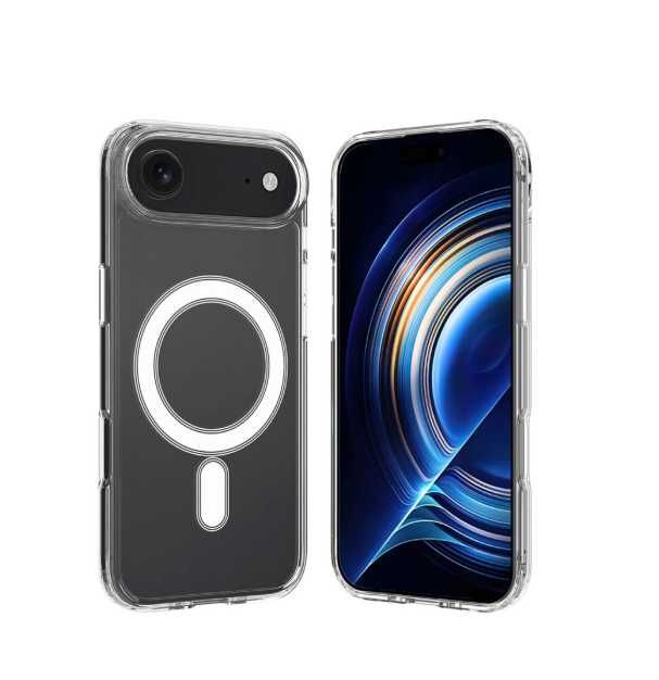 Husa iPhone 17 Air MagSafe Transparenta Luxury