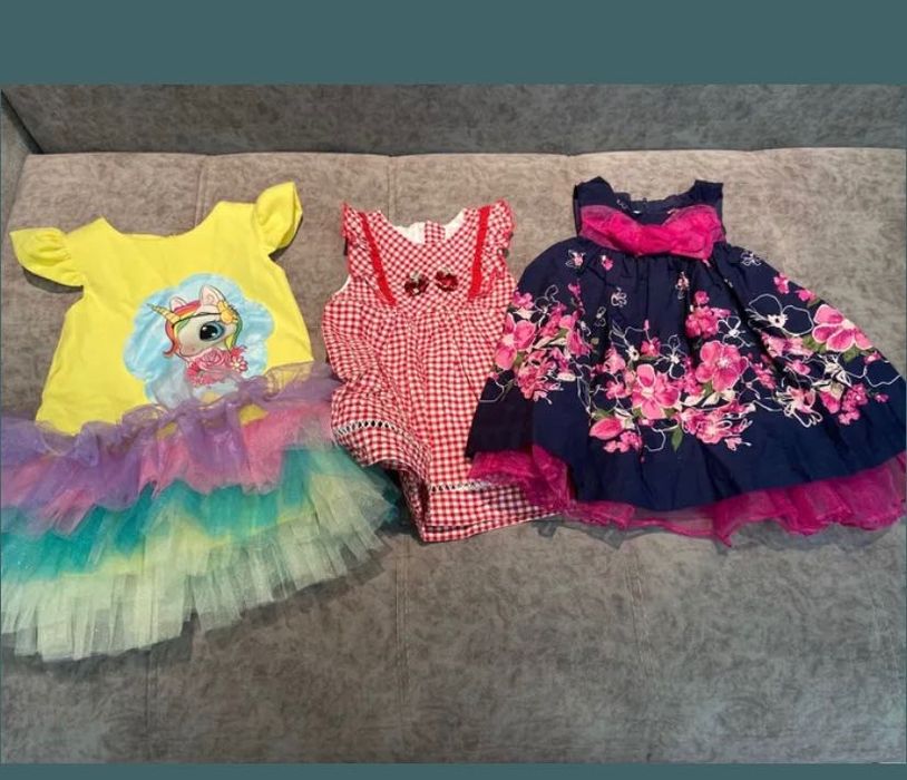 Одежда для девочки 6-12 месяцев. В хорошем состоянии