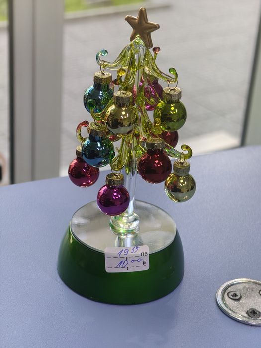 Светещи коледни елхички