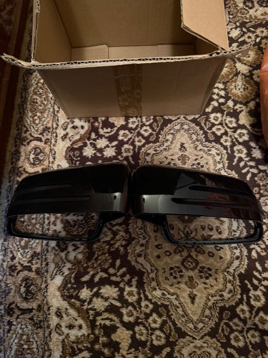 Капаци за огледала + мигачи Mercedes W176 W246 W212 W221