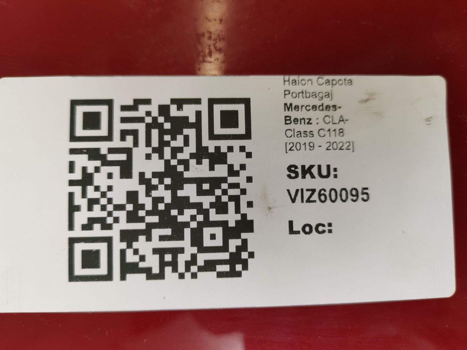 Заден капак на багажник / Haion Заден капак на багажник Mercedes-Benz