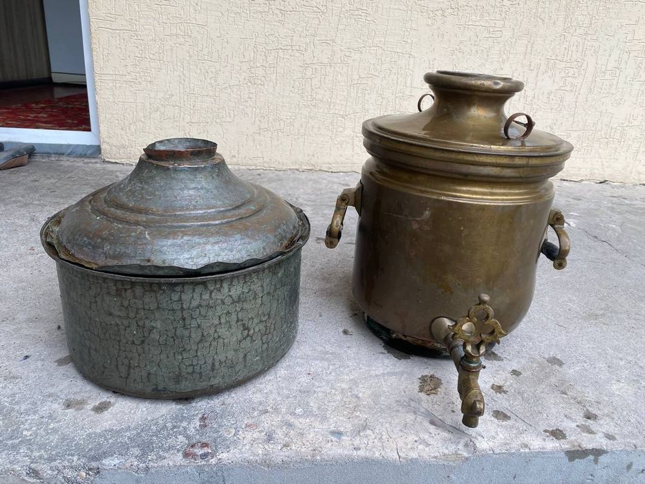 Антиквар Самовар ва мис козон