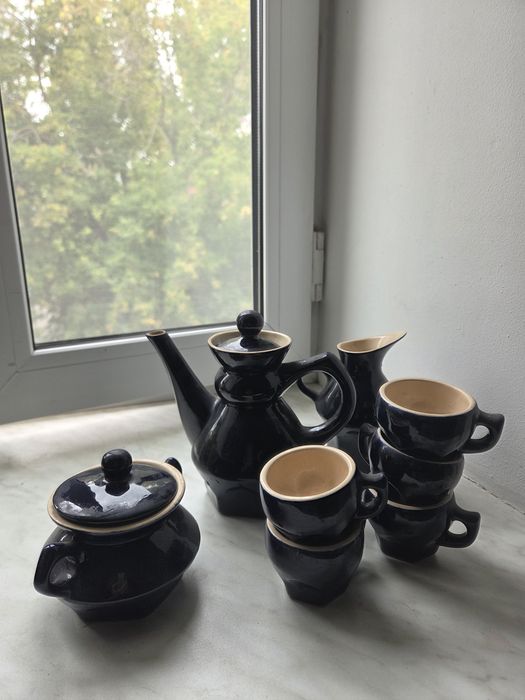Керамический кофейный сервиз