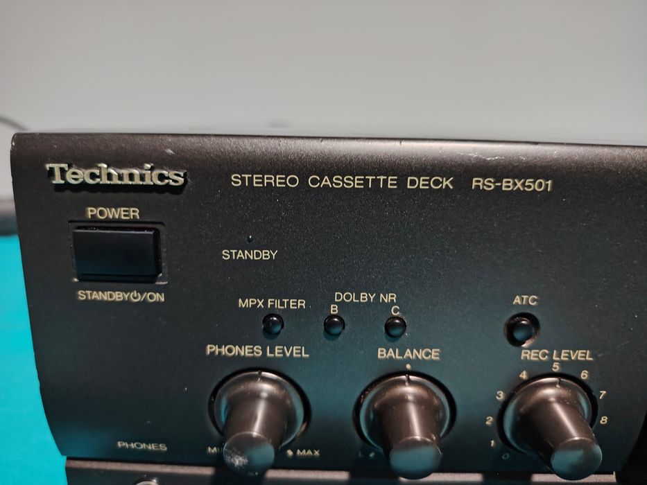 TECHNIS RS-BX501 Stereo Cassette Deck, Auto Reverse, HX PRO.