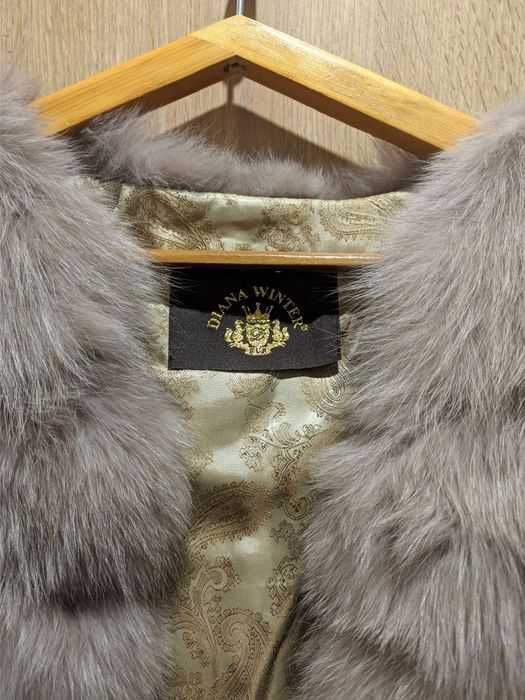 Новая меховая жилетка, Песец, xl