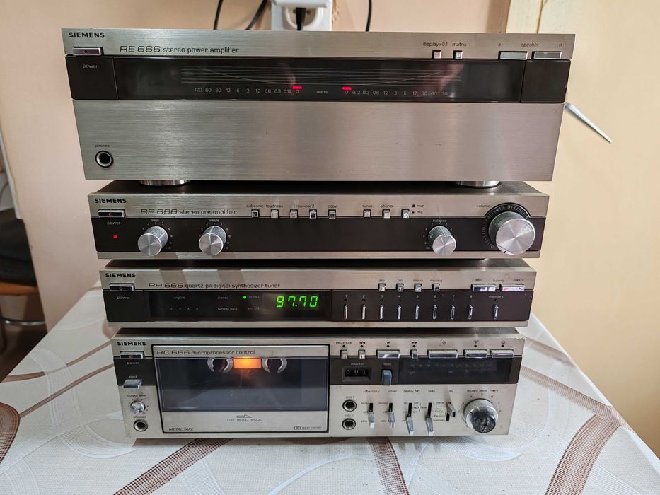 vand linie audio vintage SIEMENS 666 ( made in germany )