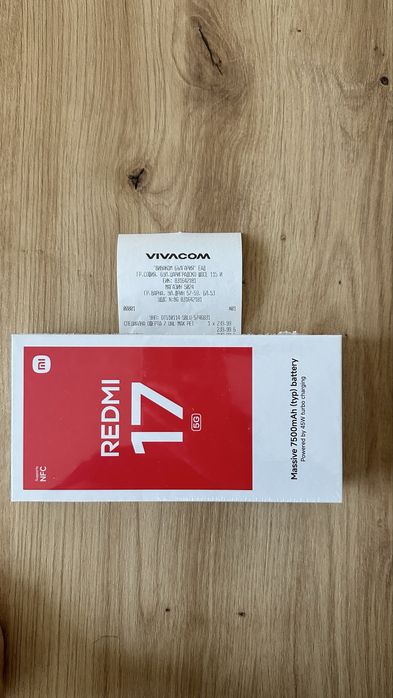 НОВ Xiaomi Redmi 17 5G – 128GB | 4GB RAM | 50MP