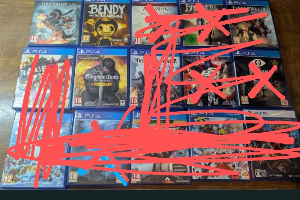 Лот игри за ps4 bendi, creed, little nightmares, KCD Kingdom