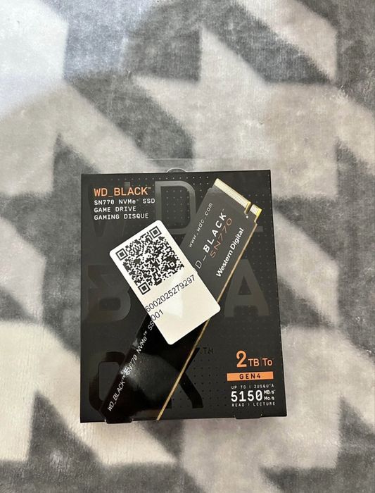 SSD WD Black SN770 2TB PCI Express 4.0 x4 M.2 Nou, Sigilat!