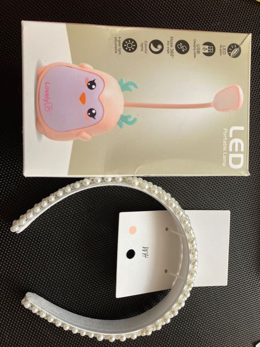 НОВИ! Led лампа с подарък диадема на HM