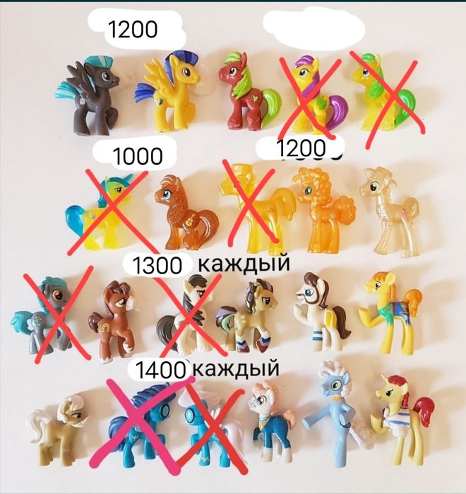 Фигурки пони коллекция