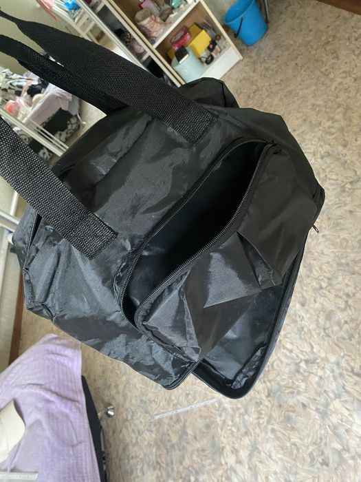 Сумка дорожная черная