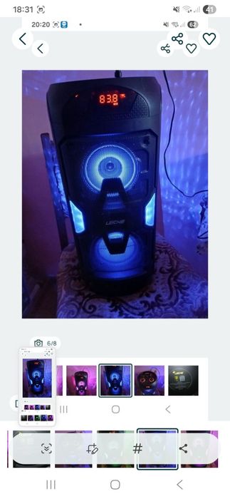 Boxa portabila functionabila .