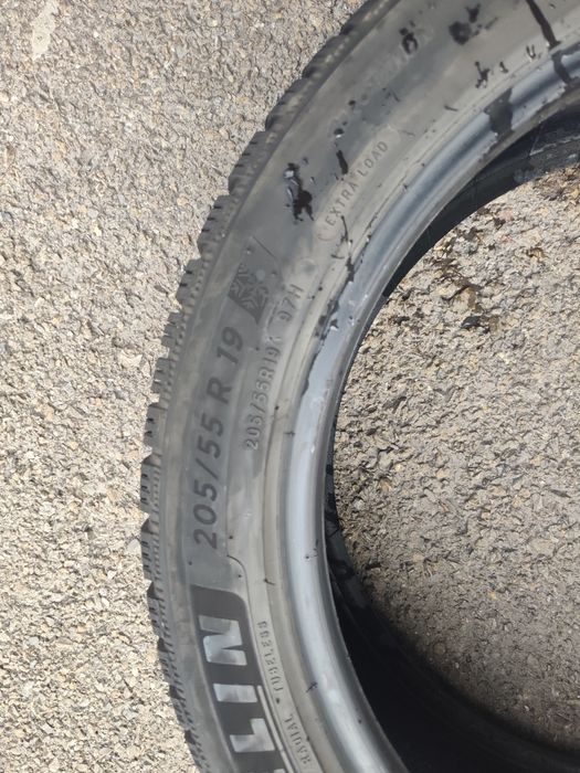 205/55/19" 4бр Michelin alpin 6,dot3221,6-7mm