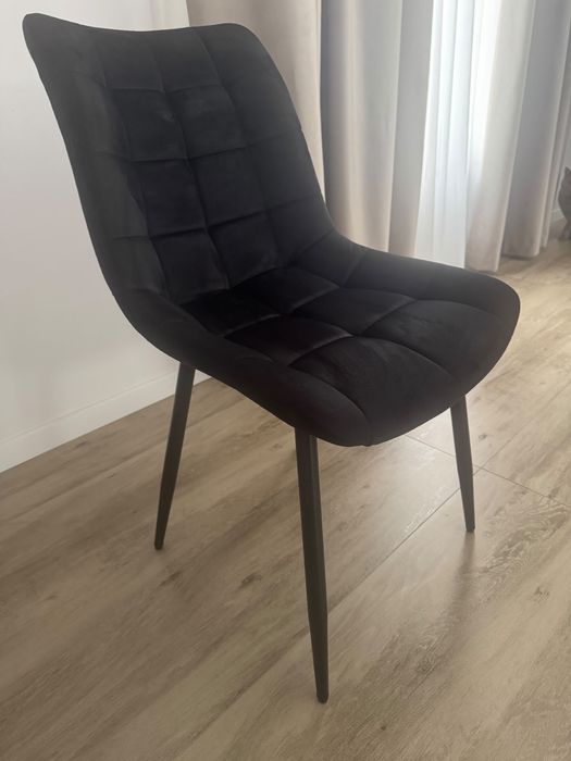 Set 6 scaune carifea neagra - masa dining