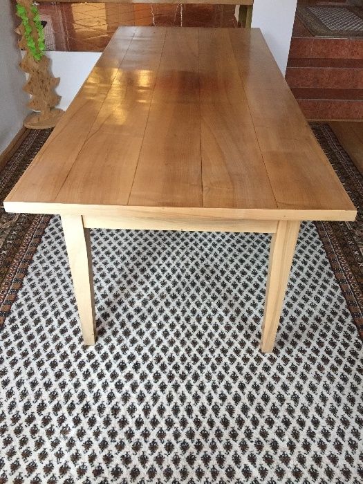 Masa +10 scaune lemn nuc