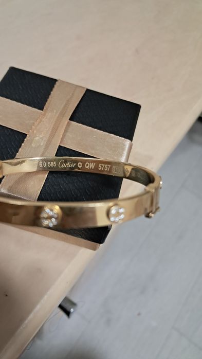 Золотой браслет CARTIER 585