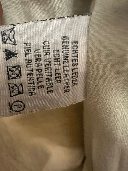 Плащ/ Тренч кожаный