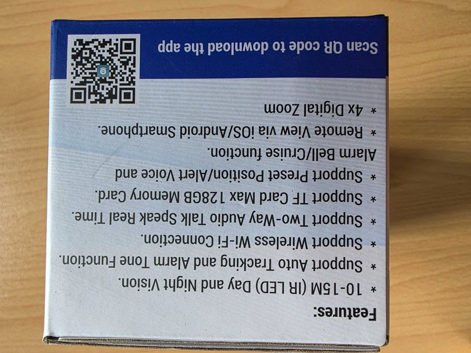 Две Wi-Fi Смарт камери Optonica