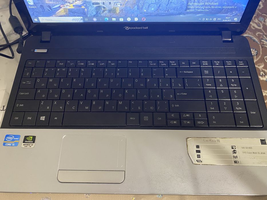 Ноутбук Packard Bell