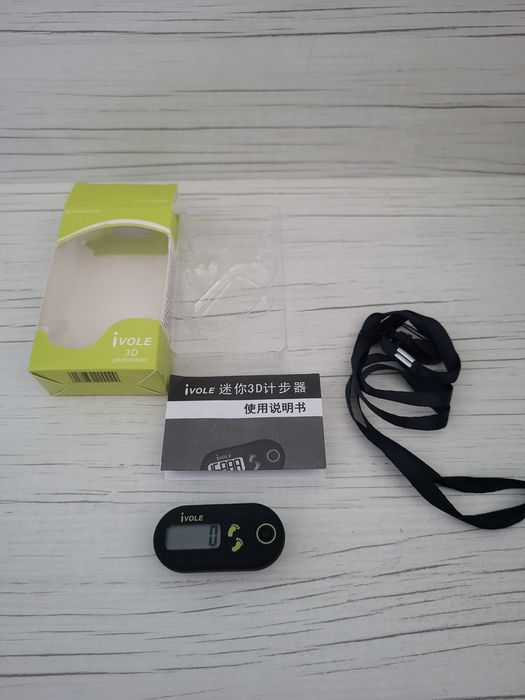 Pedometru Ivole negru