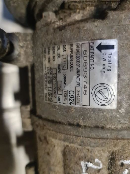 Electromotor/Alternator,Compresor clima Alfa Romeo 159 motor 2,2 jts